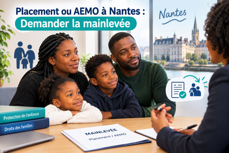 Placement ou AEMO à Nantes : Demander la mainlevée
